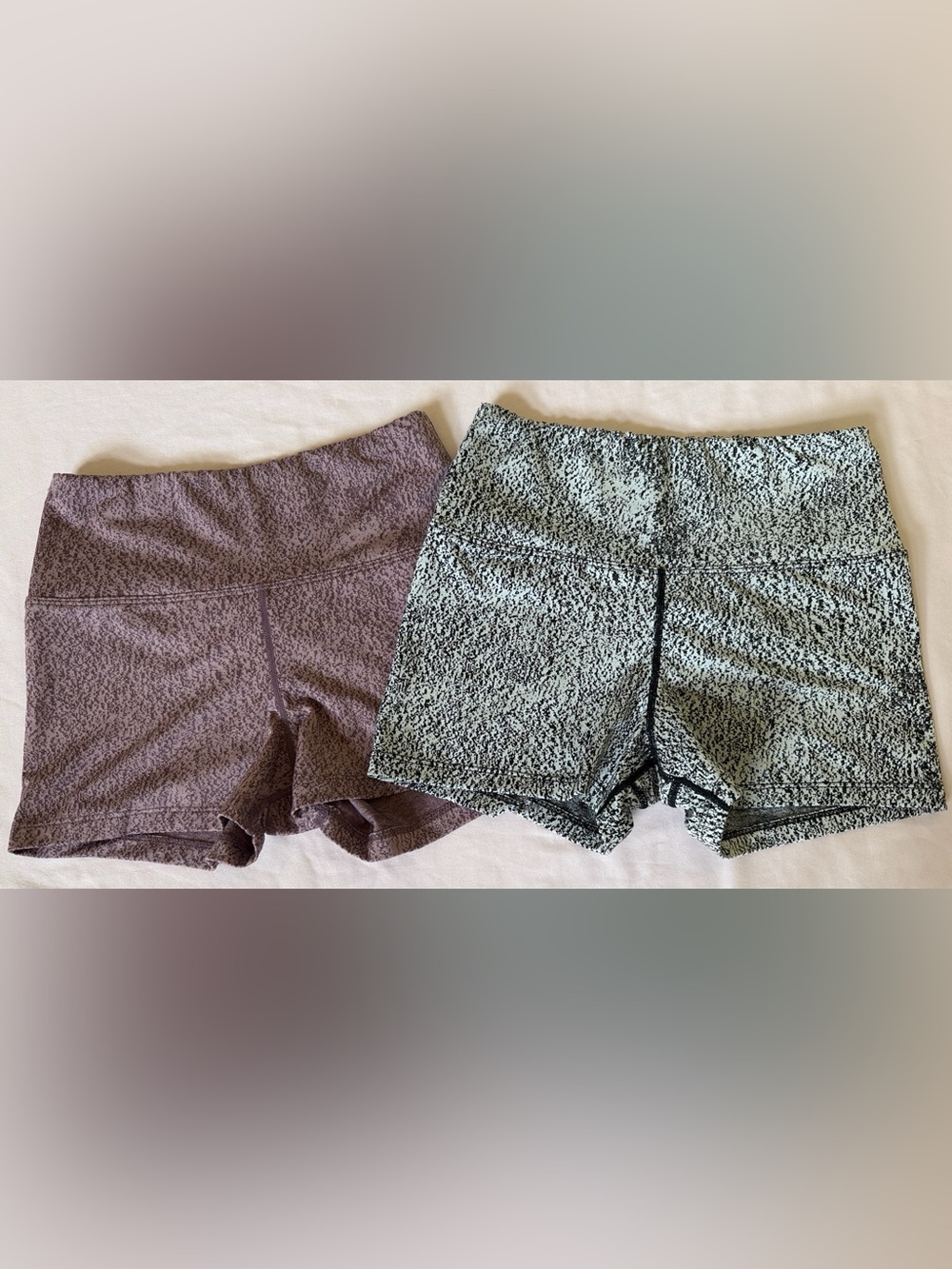 Forever 21 Mauve Knit Shorts Duo